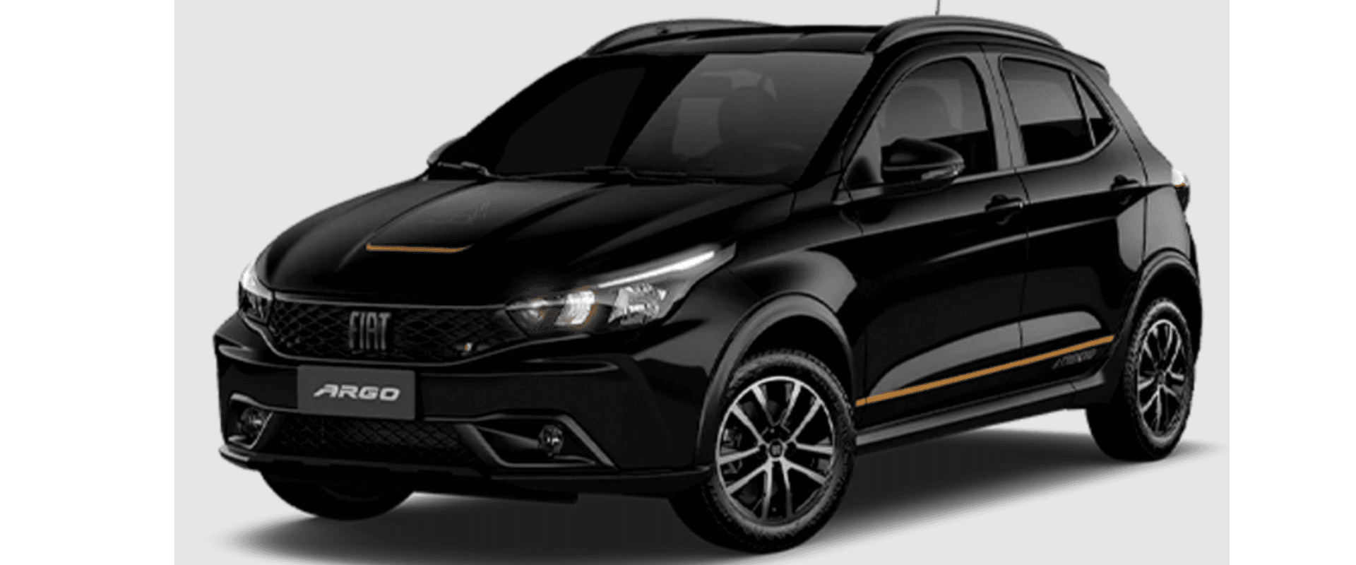 Imagem do terceiro lugar no ranking dos carros mais vendidos do Brasil, o Fiat Argo. Foto Divulgação: Fiat