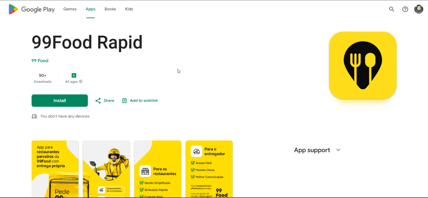 Como baixar o app do motorista e adicionar ao Restaurante?-1