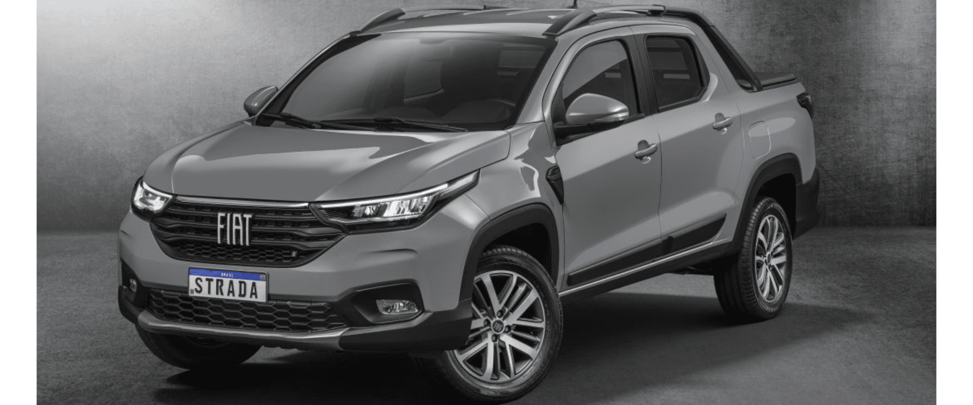 Imagem de um modelo Fiat Strada, considerado o carro mais vendido do Brasil. Foto divulgação: stellantis.com.