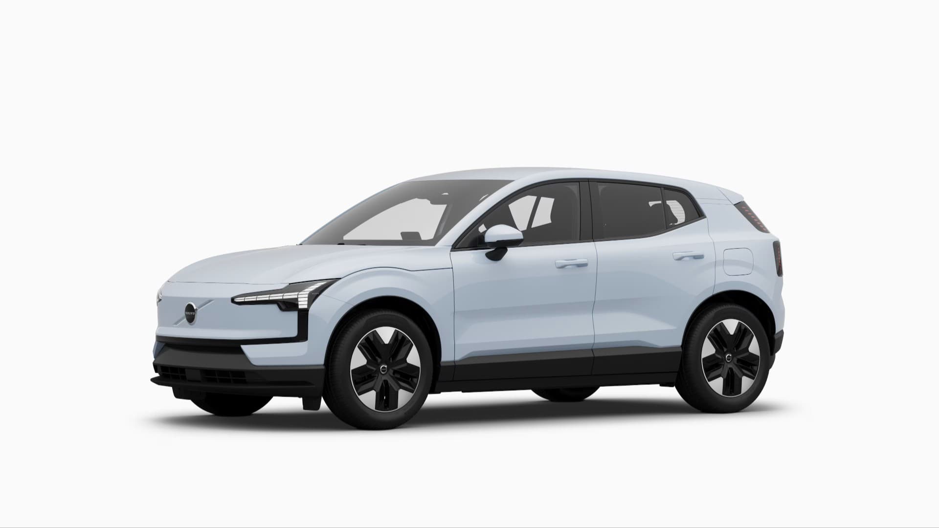 Imagem de um carro elétrico compacto de cor branca, estilo SUV, com design moderno e tecnologia avançada.