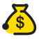 Ícone de bolsa de dinheiro