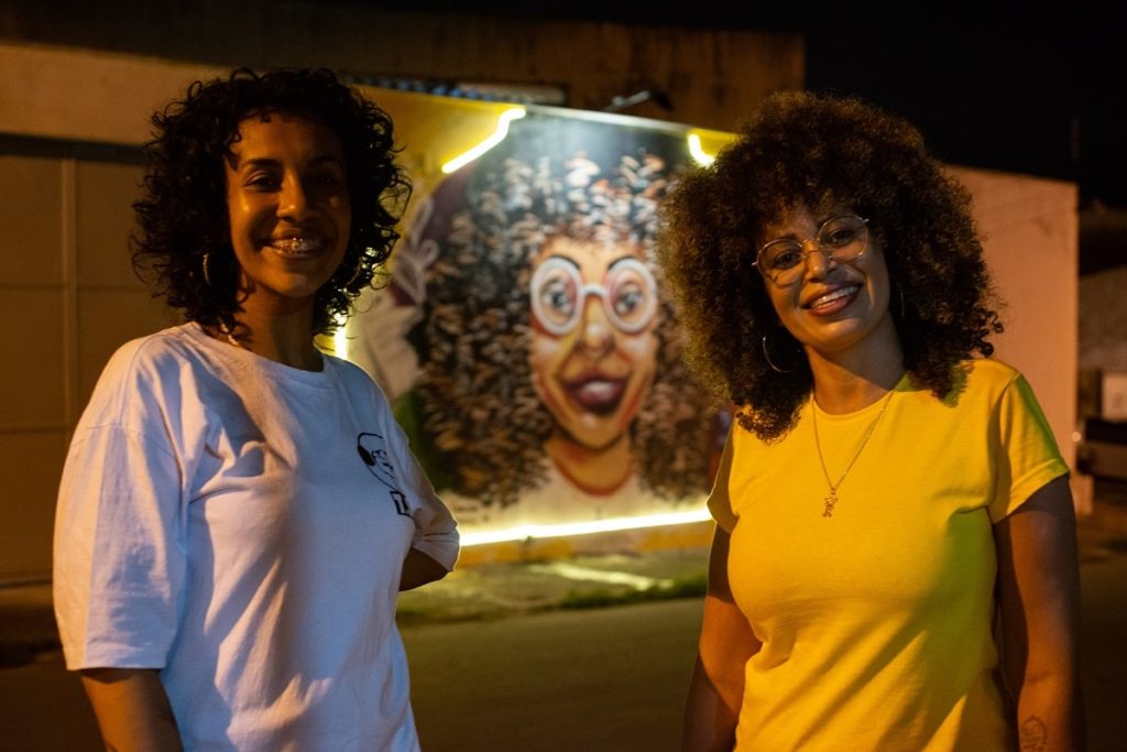Em Recife, a motorista parceira Tatiane é homenageada através do painel criado pela artista visual Fany-Movimento da 99 torna ruas mais femininas com as motoristas mulheres-PortoAlegre
