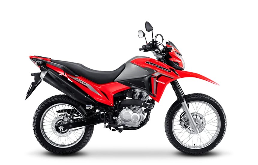 Na imagem há uma moto Honda NXR 160 Bros.